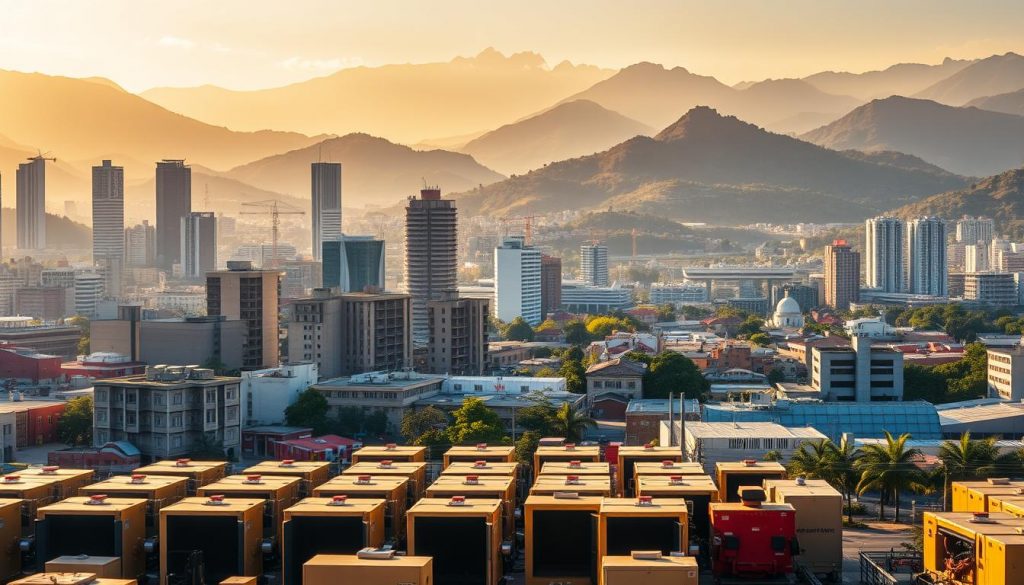 Central and South America power rental market